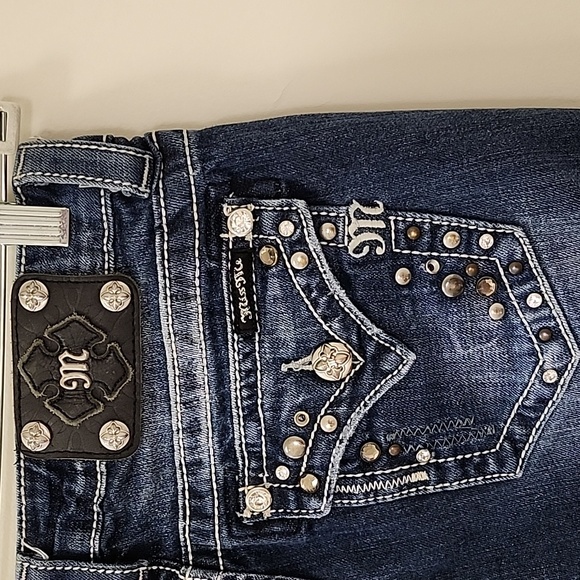 Miss Me Y2K Easy  Boot Cut JE5463E3R Women’s Flare Jeans  Mid Wash  Size 28 - Picture 16 of 16